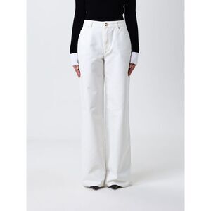 Balmain Jeans Woman White